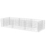 Arriate de gaviones de acero 270x90x50 cm de vidaXL, Maceteros y jardineras - Ref: Foro24-142556, Precio: 100,07 €, Descuento: %