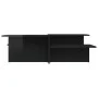 Mesas de centro 2 uds madera de ingeniería negro brillante by , Coffee table - Ref: Foro24-3216156, Price: 85,62 €, Discount: %