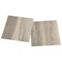 Self-adhesive PVC floor tiles, 55 units, in gray taupe, covering 5.11 square meters. by , Floors and carpets - Ref: Foro24-32...