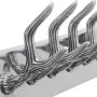 Colgador de aluminio con ganchos para ropa, abrigos (Plateado) de , Percheros para sombreros y abrigos - Ref: Foro24-242339, ...
