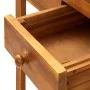 Carrito de cocina exterior madera maciza acacia 92x43,5x141,5cm de vidaXL, Carros de cocina y comedor - Ref: Foro24-43986, Pr...