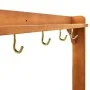 Carrito de cocina exterior madera maciza acacia 92x43,5x141,5cm de vidaXL, Carros de cocina y comedor - Ref: Foro24-43986, Pr...