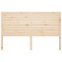 Cabecero de cama madera maciza de pino 141x4x100 cm de , Cabeceros y pies de cama - Ref: Foro24-819015, Precio: 83,38 €, Desc...