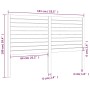Cabecero de cama madera maciza de pino 141x4x100 cm de , Cabeceros y pies de cama - Ref: Foro24-819015, Precio: 83,38 €, Desc...