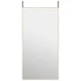 Espejo de puerta cristal y aluminio dorado 50x100 cm de , Espejos - Ref: Foro24-327420, Precio: 56,80 €, Descuento: %