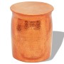 Taburete/mesita de centro de aluminio martillado color cobre de , Mesas auxiliares - Ref: Foro24-242325, Precio: 104,05 €, De...