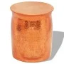 Taburete/mesita de centro de aluminio martillado color cobre de , Mesas auxiliares - Ref: Foro24-242325, Precio: 102,15 €, De...