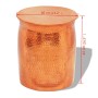 Taburete/mesita de centro de aluminio martillado color cobre de , Mesas auxiliares - Ref: Foro24-242325, Precio: 104,05 €, De...