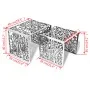 Mesa auxiliar cuadrada aluminio plateada 2 unidades de , Mesas auxiliares - Ref: Foro24-243508, Precio: 250,47 €, Descuento: %