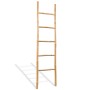 Escalera para toallas con 5 peldaños de bambú 150 cm de vidaXL, Toalleros - Ref: Foro24-43719, Precio: 31,17 €, Descuento: %