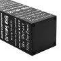 Paragúero diseño texto acero negro de vidaXL, Paragüeros - Ref: Foro24-246795, Precio: 31,27 €, Descuento: %