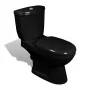 Inodoro WC con cisterna negro de , Baños - Ref: Foro24-240550, Precio: 381,67 €, Descuento: %