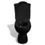 Inodoro WC con cisterna negro de , Baños - Ref: Foro24-240550, Precio: 381,67 €, Descuento: %