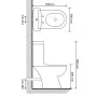 Inodoro WC con cisterna negro de , Baños - Ref: Foro24-240550, Precio: 381,67 €, Descuento: %