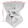 Taburete/mesa auxiliar retorcida aluminio plateado de , Mesas auxiliares - Ref: Foro24-243507, Precio: 180,23 €, Descuento: %