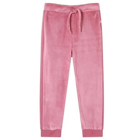 Pantalones de chándal infantiles color frambuesa 128 de , Pantalones de niños - Ref: Foro24-14012, Precio: 11,97 €, Descuento: %
