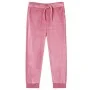 Pantalones de chándal infantiles color frambuesa 128 de , Pantalones de niños - Ref: Foro24-14012, Precio: 11,97 €, Descuento: %