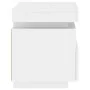 Mesita de noche con luces LED blanco 40x39x48,5 cm de , Mesitas de noche - Ref: Foro24-836784, Precio: 60,61 €, Descuento: %