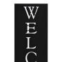 Paragúero diseno Welcome acero negro de vidaXL, Paragüeros - Ref: Foro24-246796, Precio: 39,31 €, Descuento: %