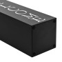 Paragúero diseno Welcome acero negro de vidaXL, Paragüeros - Ref: Foro24-246796, Precio: 39,31 €, Descuento: %