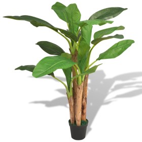 Árbol bananero artificial con macetero 175 cm verde de vidaXL, Flora artificial - Ref: Foro24-244455, Precio: 96,30 €, Descue...