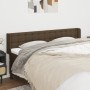 Cabecero de tela gris oscuro 183x16x78/88 cm de , Cabeceros y pies de cama - Ref: Foro24-3119219, Precio: 80,28 €, Descuento: %