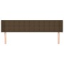 Cabecero de tela gris oscuro 183x16x78/88 cm de , Cabeceros y pies de cama - Ref: Foro24-3119219, Precio: 80,28 €, Descuento: %