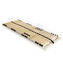 Somier de láminas con 28 listones 7 regiones 70x200 cm de vidaXL, Camas y somieres - Ref: Foro24-246443, Precio: 77,05 €, Des...