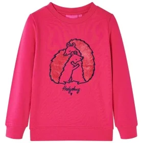 Sudadera infantil rosa chillón 104 de , Camisetas para niños - Ref: Foro24-13535, Precio: 12,10 €, Descuento: %