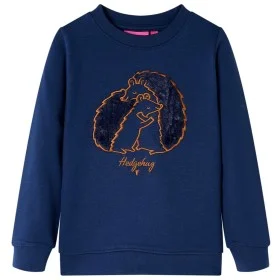 Sudadera infantil azul marino 104 de , Camisetas para niños - Ref: Foro24-13540, Precio: 12,10 €, Descuento: %
