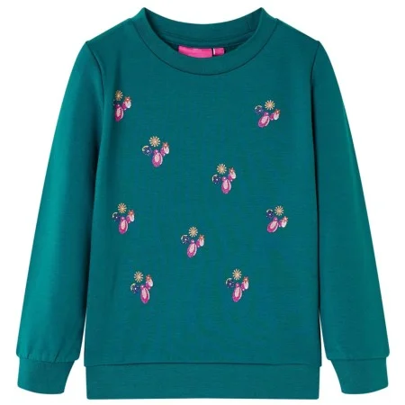 Sudadera infantil verde oscuro 140 by , Kids T-shirts - Ref: Foro24-13748, Price: 14,60 €, Discount: %