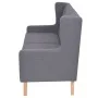 2 seater gray fabric sofa by vidaXL, Sofas - Ref: Foro24-245453, Price: 293,33 €, Discount: %