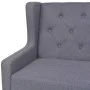 2 seater gray fabric sofa by vidaXL, Sofas - Ref: Foro24-245453, Price: 293,33 €, Discount: %