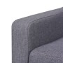 Sofá de 2 plazas de tela gris de vidaXL, Sofás - Ref: Foro24-245453, Precio: 298,10 €, Descuento: %