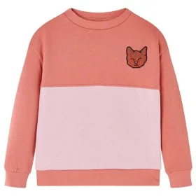 Sudadera infantil bloque de colores rosa 104 de , Camisetas para niños - Ref: Foro24-14385, Precio: 13,10 €, Descuento: %