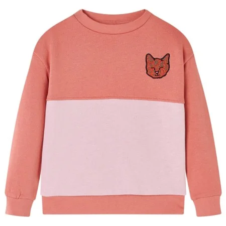 Sudadera infantil bloque de colores rosa 104 de , Camisetas para niños - Ref: Foro24-14385, Precio: 13,10 €, Descuento: %