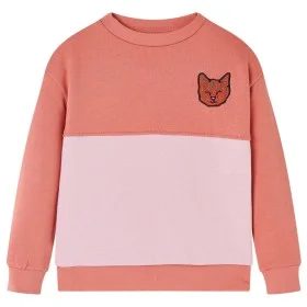 Sudadera infantil bloque de colores rosa 128 de , Camisetas para niños - Ref: Foro24-14387, Precio: 9,69 €, Descuento: %