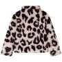 Abrigo infantil pelo sintético rosa claro 128 de , Ropa de abrigo para niños - Ref: Foro24-14457, Precio: 19,37 €, Descuento: %