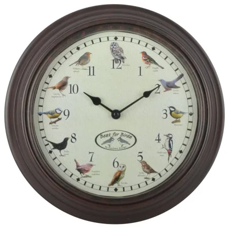 Esschert Design Reloj con sonidos de pájaros de Esschert Design, Relojes de pared - Ref: Foro24-428846, Precio: 22,41 €, Desc...