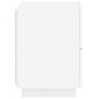 Mesitas de noche con luces LED 2 uds madera ingeniería blanca de , Mesitas de noche - Ref: Foro24-836736, Precio: 119,52 €, D...