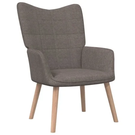 Relaxation armchair in taupe gray fabric by , Armchairs - Ref: Foro24-327928, Price: 120,40 €, Discount: %