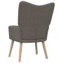 Relaxation armchair in taupe gray fabric by , Armchairs - Ref: Foro24-327928, Price: 120,40 €, Discount: %