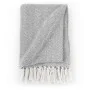 Manta en espiguilla de algodón gris 220x250 cm de vidaXL, Mantas - Ref: Foro24-245320, Precio: 38,15 €, Descuento: %