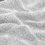 Manta en espiguilla de algodón gris 220x250 cm de vidaXL, Mantas - Ref: Foro24-245320, Precio: 38,15 €, Descuento: %
