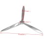 Hélice para la pared aluminio plateado 70 cm de , Figuras, esculturas y estatuas - Ref: Foro24-243517, Precio: 45,81 €, Descu...