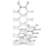 Wine rack for 15 silver aluminum bottles by , Wine racks - Ref: Foro24-242331, Price: 56,46 €, Discount: %