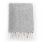 Manta en espiguilla de algodón gris 160x210 cm de vidaXL, Mantas - Ref: Foro24-245319, Precio: 26,22 €, Descuento: %