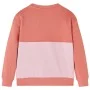 Sudadera infantil bloque de colores rosa 92 de , Camisetas para niños - Ref: Foro24-14384, Precio: 9,69 €, Descuento: %