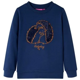 Sudadera infantil azul marino 140 de , Camisetas para niños - Ref: Foro24-13543, Precio: 12,10 €, Descuento: %