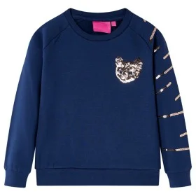 Sudadera infantil azul marino 116 de , Camisetas para niños - Ref: Foro24-14096, Precio: 11,82 €, Descuento: %